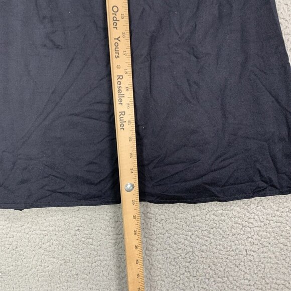 Bruno Duluc from Kush V Neck Black Dress Size Small Spring Summer Stretch - Picture 3 of 10